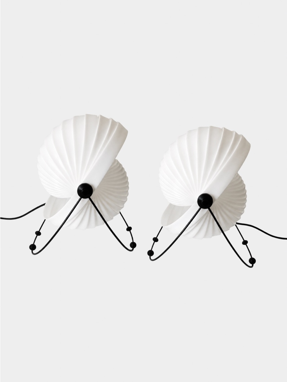 Pair of Mauricio Klabin “Eclipse” Table Lamps – Design Icon